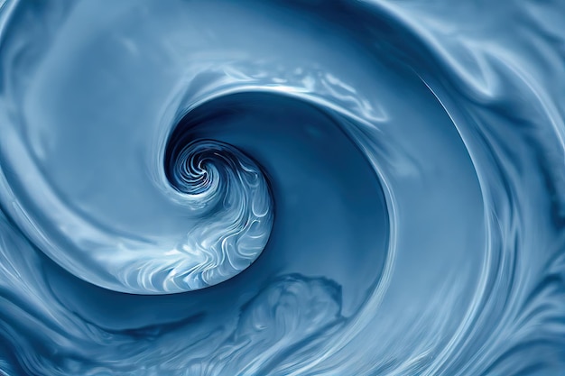 Blaue Flüssigkeit spritzt dynamisches Motion-Design-Element