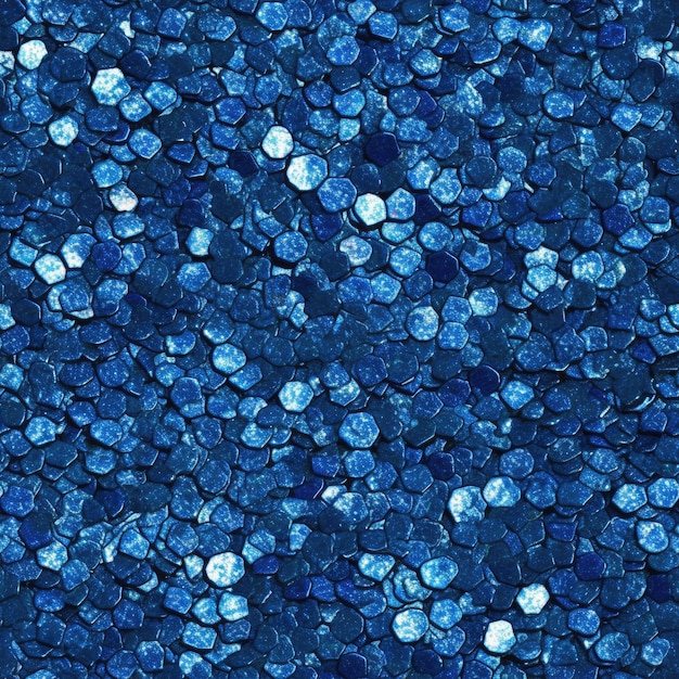 Blaue Glitzer-Textur