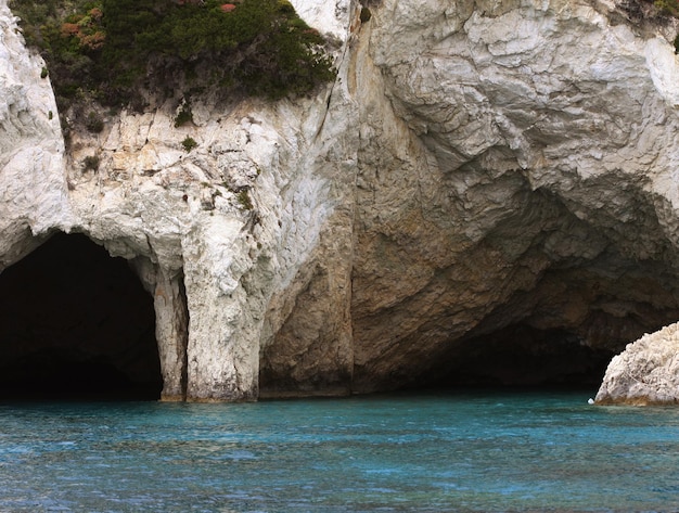 Blaue Höhlen auf der Insel Zakynthos