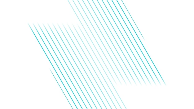 Foto blaue linien auf weißem hintergrund, abstraktes, minimalistisches design