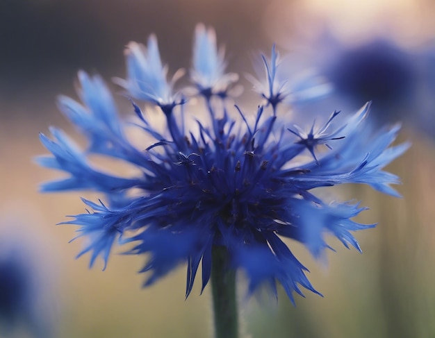 blaue Maisblumen