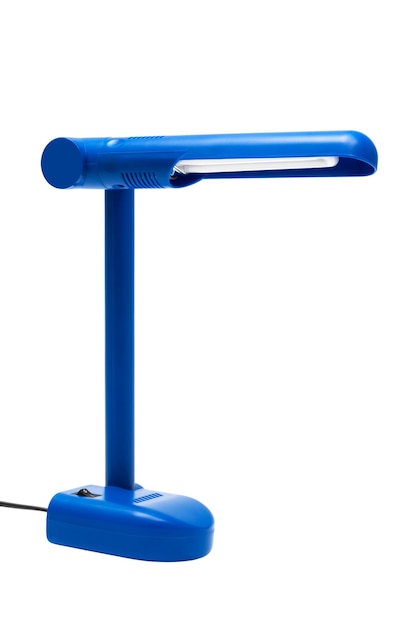 Blaue moderne Lampe