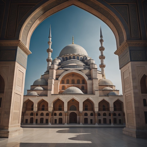 Foto blaue moschee