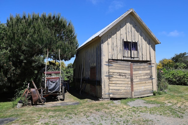 Blaue Ochsenmühle im kalifornischen Humboldt County
