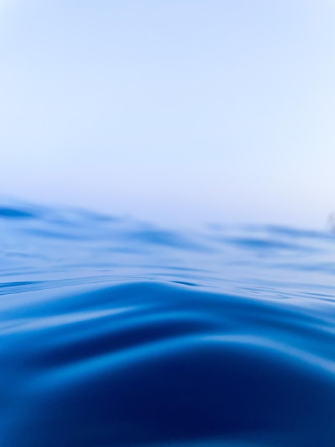 Blaue Ozeanwellen Tapeten