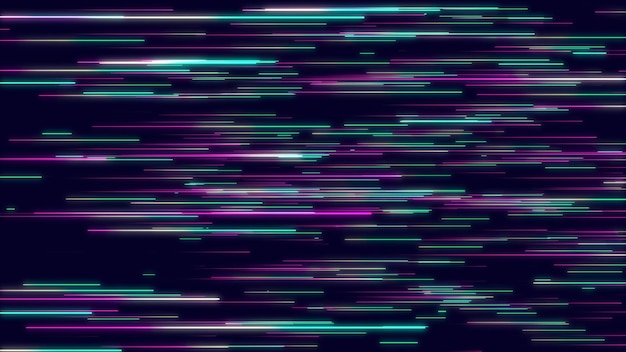 Blaue und violette abstrakte radiale Linien geometrischer Hintergrund Datenfluss optische Faser