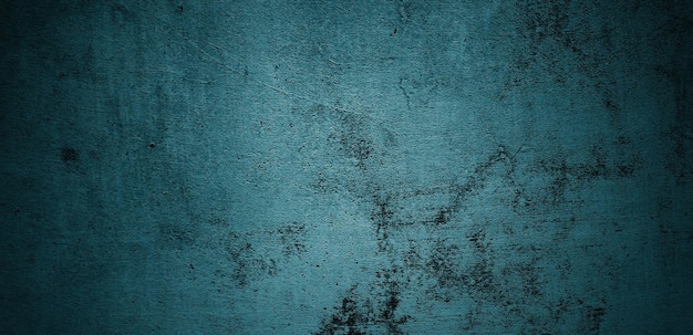 Blaue Wandstruktur Abstrakter Hintergrund Dunkle Zementstruktur für beängstigenden Beton