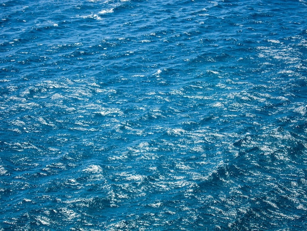 blaue Wasser Textur