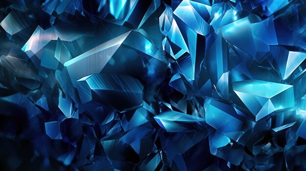 Blauer abstrakter geometrischer Hintergrund