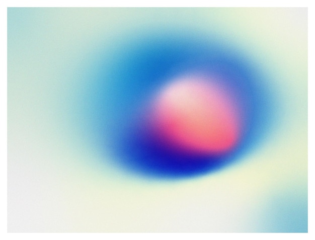 Blauer abstrakter Gradient verschwommener Hintergrund mit Kornrauscheffekt