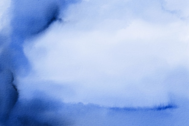 Blauer Aquarell-Hintergrund, digitales Papier, Aquarell-Beschaffenheit