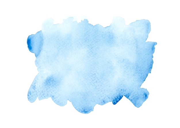 blauer Aquarellfarbe Hintergrund