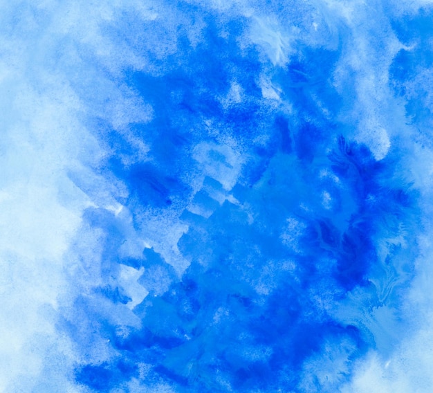 Blauer Aquarellspritzenanschlaghintergrund. durch Zeichnen