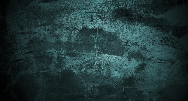 Blauer Beton beängstigend für Hintergrund Dunkelblaues Halloween-Hintergrundkonzept Horror-Zement-Textur