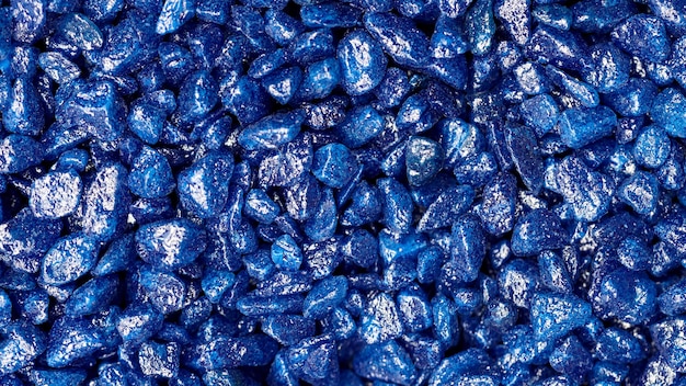 Blauer Edelstein gefälschter Texturhintergrund