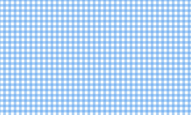 Blauer Gingham-Picknick-Musterhintergrund