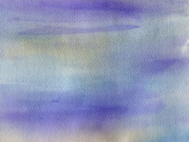 Blauer handgezeichneter Aquarellfarben-Texturhintergrund