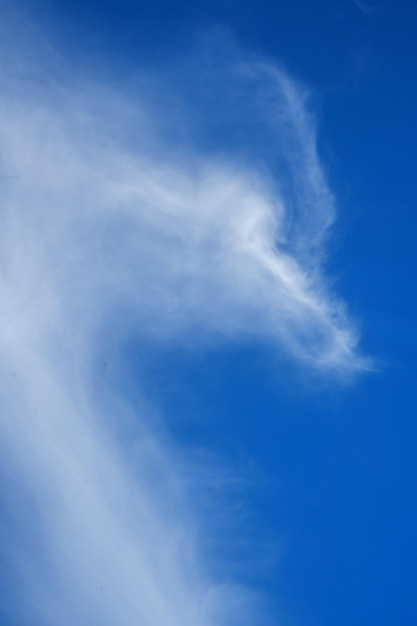 blauer heller himmel mit schönen wolken