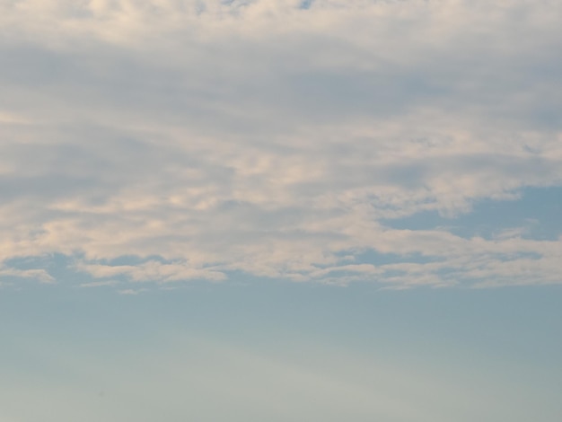 Blauer Himmel mit Wolken Hintergrund