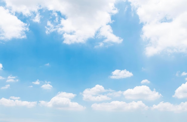 Blauer Himmel mit Wolken im Hintergrund