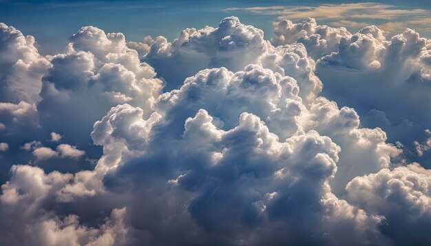 Foto blauer himmel mit wolken wolken am himmel panoramablick auf wolken wolke hintergrund