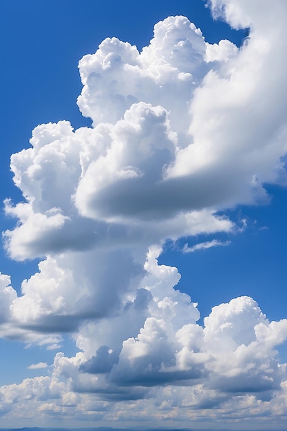 Foto blauer himmel mit wolken