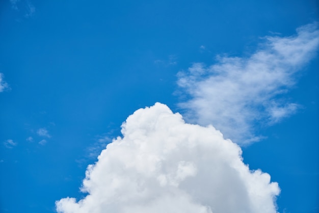 Blauer Himmel mit Wolken