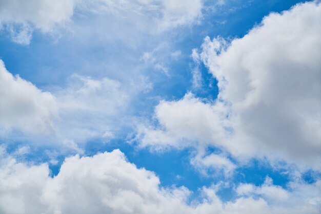 Blauer Himmel mit Wolken