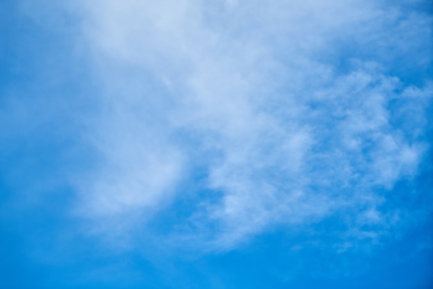 Blauer Himmel mit Wolken