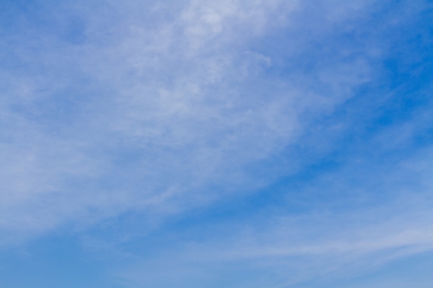 Blauer Himmel mit Wolken