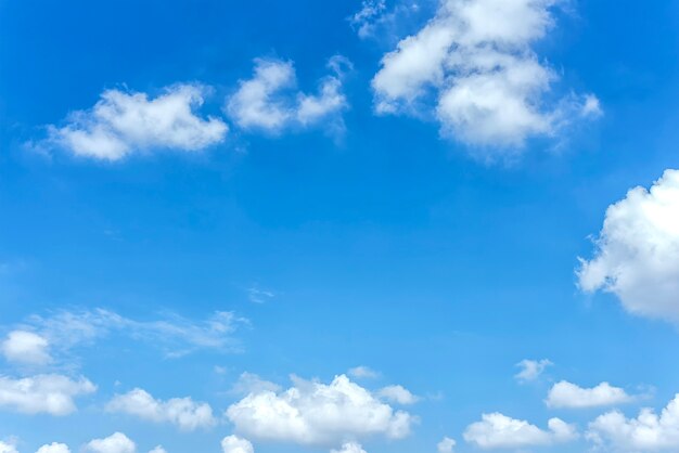 Blauer Himmel mit Wolken