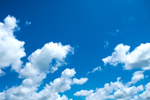 Blauer Himmel mit Wolken