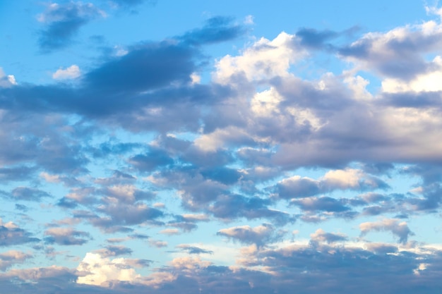 Blauer Himmel mit Wolken