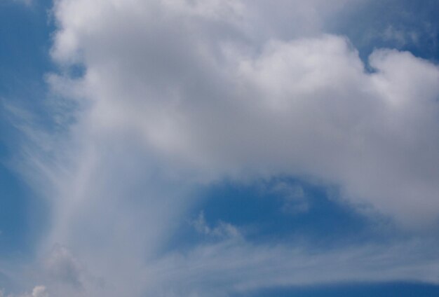 Blauer Himmel mit Wolken