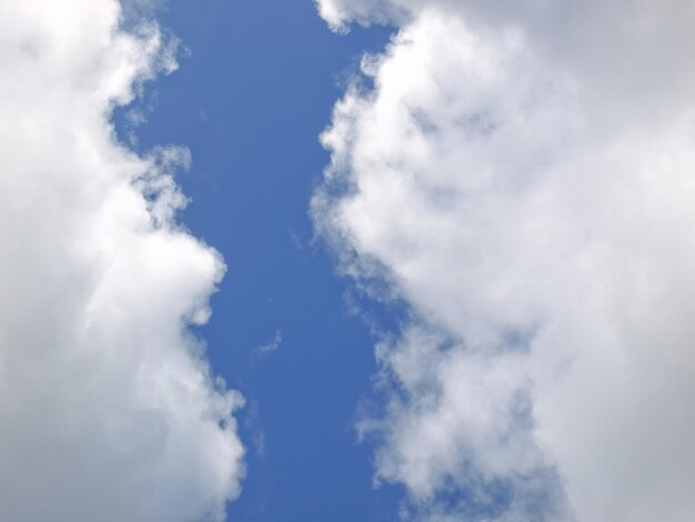 Blauer Himmel mit Wolken