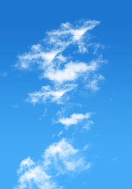 Blauer Himmel mit Wolken