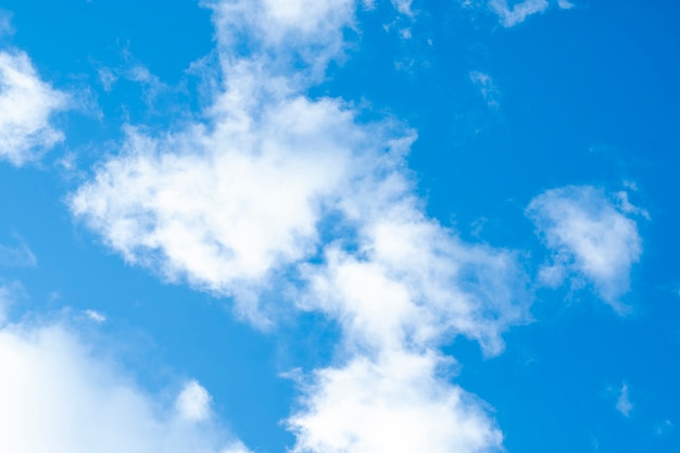 Blauer himmel mit wolken