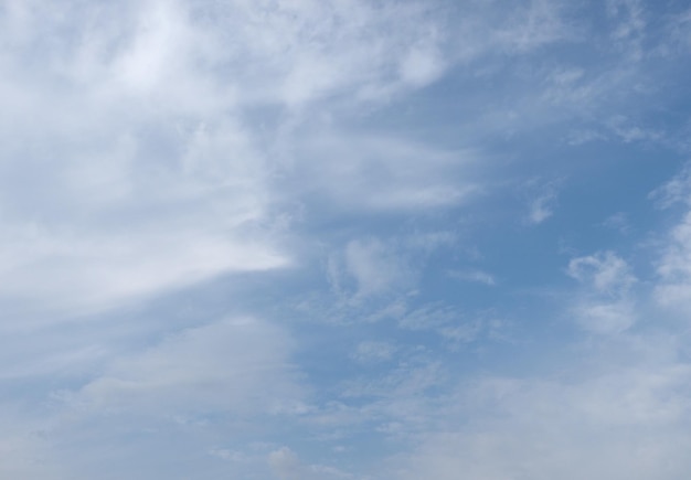 Blauer Himmel mit Wolkenhintergrund