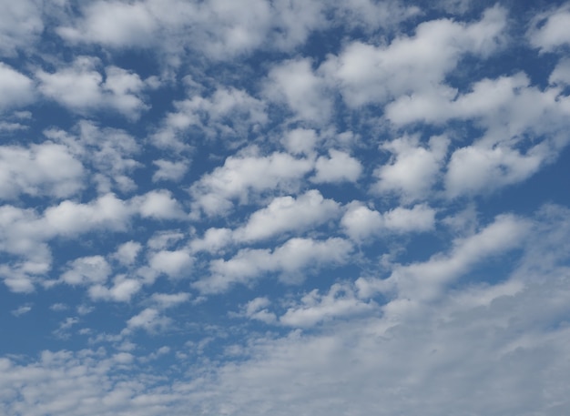 Blauer Himmel mit Wolkenhintergrund