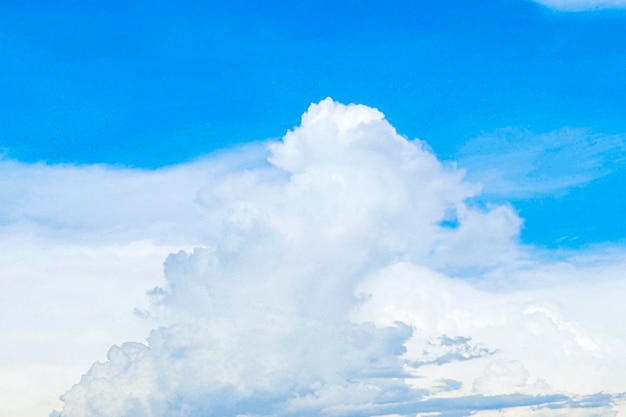 Blauer Himmel mit Wolkennaturhintergrund