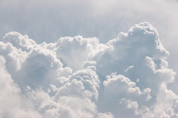 Blauer Himmel weiße Wolken Himmel Hintergrund