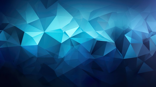 blauer polygonaler abstrakter Hintergrund