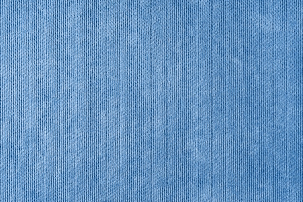 Blauer samtiger Polsterstoff Textur Hintergrund