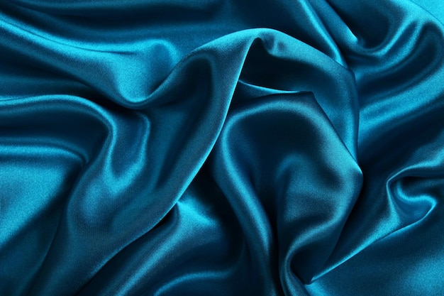 Blauer Satin Hintergrund