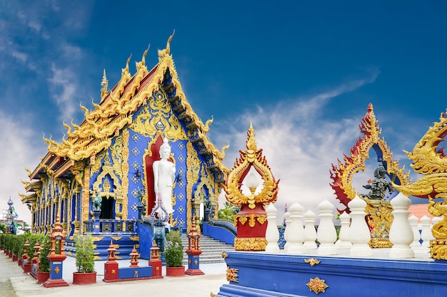 Blauer Tempel (Rong Sua Ten), Chiang Rai Thailand.