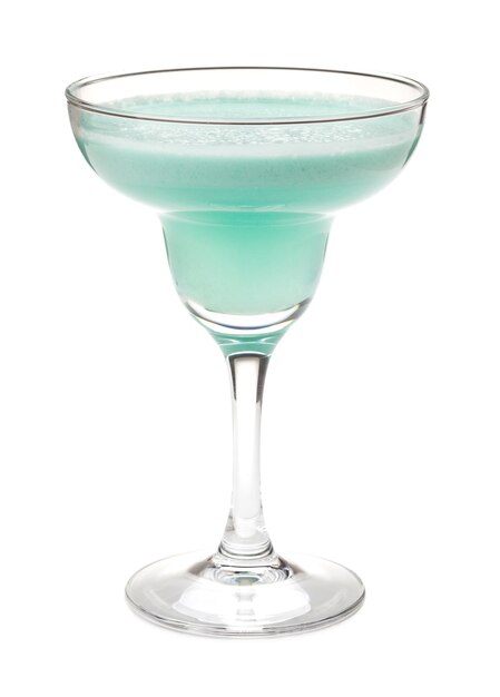 Foto blauer tropischer cocktail