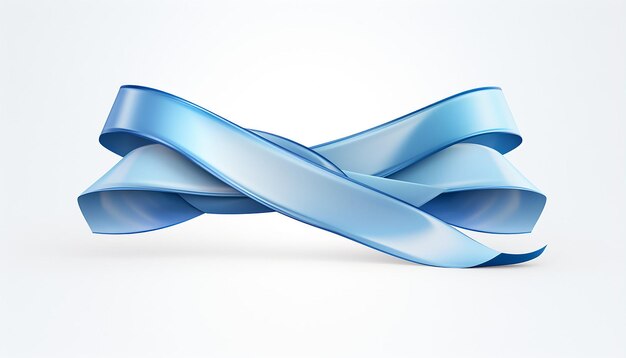 Blaues Academia-Band-Logo im Stil eines minimalistischen Illustrators
