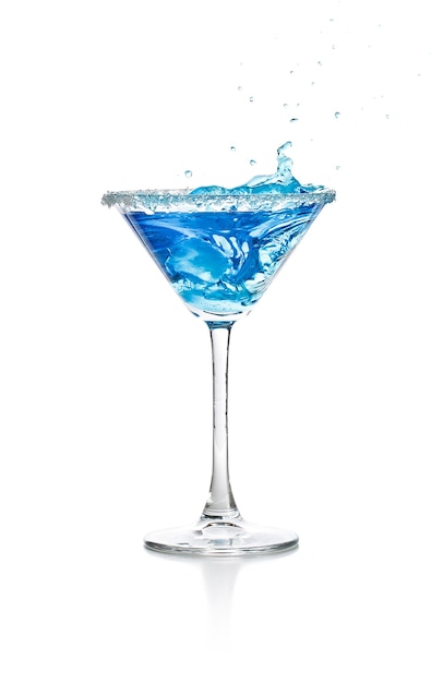 Blaues Curaçao-Cocktail