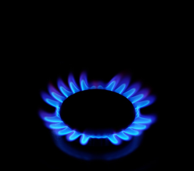 blaues Gas