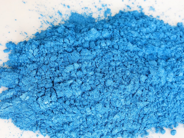 Blaues Glimmerpulver ist eine Art von nichtmetallischen Mineralien